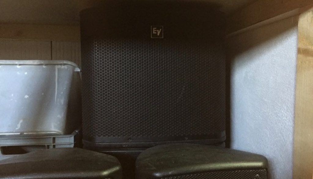 EV ZX1 Sub bass 12" speaker