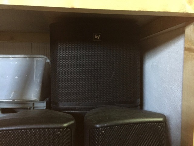 EV ZX1 Sub bass 12" speaker